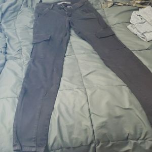 JOE'S grey/Black cargo jeans sz 25